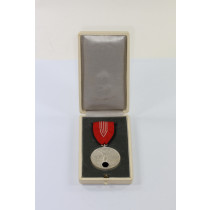 Deutsche Olympia-Erinnerungsmedaille 1936, im Etui