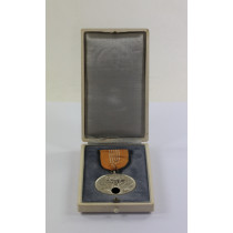 Deutsche Olympia-Erinnerungsmedaille 1936, im Etui