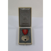 Deutsche Olympia-Erinnerungsmedaille 1936, im Etui