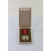 Deutsche Olympia-Erinnerungsmedaille 1936, im Etui "Für verdienstvolle Mitarbeit bei den olympischen Spielen 1939"
