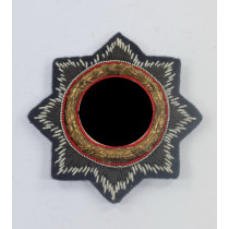 Deutsches Kreuz in Gold auf Luftwaffenstoff