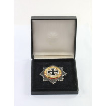 Deutsches Kreuz in Gold, Ausführung 1957, Steinhauer & Lück, im Etui