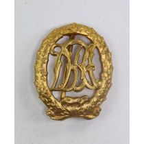 Deutsches Reichssportabzeichen DRA in Gold, Hst. l. Chr. Lauer Nürnberg