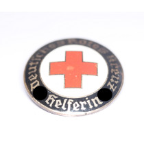 Deutsches Rotes Kreuz (DRK), Brosche für Helferin, Ges. Gesch.