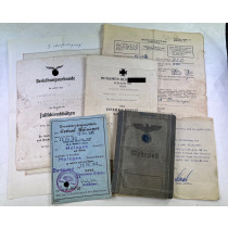 Dokumentennachlaß Fallschirmjäger, EK-2 16.April 1945 (!), Huisinga