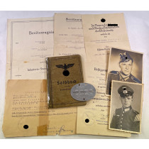 Dokumentnachlass Krim + Soldbuch + Erkennungsmarke