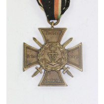Ehren- und Erinnerungskreuz Marinekorps Flandern (Flandernkreuz), Zur See im Felde unbesiegt - Marine Korps 1914/18