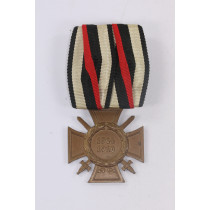 Ehrenkreuz für Frontkämpfer, Hst. L. NBG., an Einzelspange