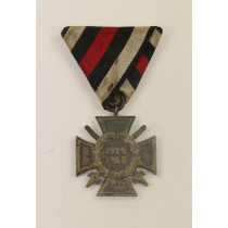 Ehrenkreuz für Frontkämpfer, Zink (!)