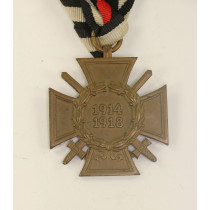 Ehrenkreuz für Frontkämpger, Hst. N.&H.
