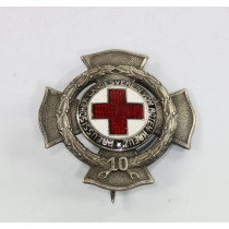 Ehrenzeichen des Preußischen Landesvereins vom Roten Kreuz 10 Jahre