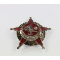 Eisernes Halbmond (Stern von Gallipoli), an Schraubscheibe, Wilhelm Deumer