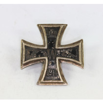 Eisernes Kreuz 1. Klasse 1914, an Schraube und Mutter (Umbau)