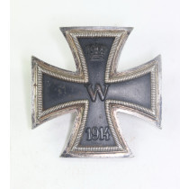 Eisernes Kreuz 1. Klasse 1914, an Schraube und Scheibe
