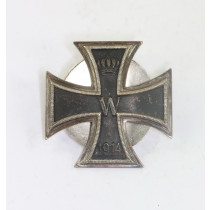 Eisernes Kreuz 1. Klasse 1914, an Schraubscheibe, Victoria