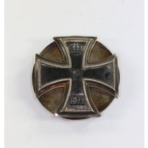 Eisernes Kreuz 1. Klasse 1914, Hst. Hansen 800, an Schraubscheibe
