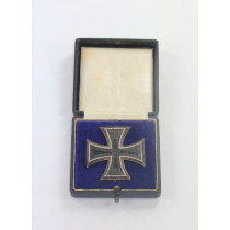 Eisernes Kreuz 1. Klasse 1914, Hst. CD 800 (Carl Dillenius), im Etui