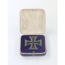  Eisernes Kreuz 1. Klasse 1914, Hst. FR, im frühen Etui