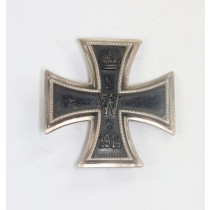  Eisernes Kreuz 1. Klasse 1914, Hst. KO, Mit Gravur (!) "Leut. Gerber 1916"