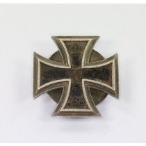 Eisernes Kreuz 1. Klasse 1914, Scheibe und Mutter, Silber, Hst. AWS