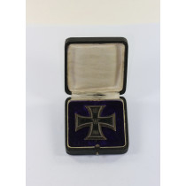 Eisernes Kreuz 1. Klasse 1914 Silber (950), im Etui