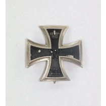 Eisernes Kreuz 1. Klasse 1914, Wilhelm Deumer, Lüdenscheid, einteilig, nicht magnetisch