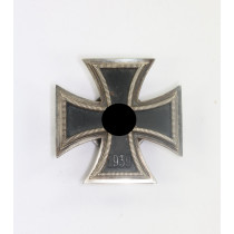 Eisernes Kreuz 1. Klasse 1939, Hst. L59 Runde und Quadraht, an Schraubscheibe