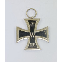 Eisernes Kreuz 2. Klasse 1914, einteilig (!), nicht magnetisch (!)