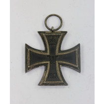 Eisernes Kreuz 2. Klasse 1914, Hst. LV (Lieferungsverband für Eiserne Kreuze), ohne Zusatzpunze(!)