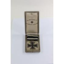 Eisernes Kreuz 2. Klasse 1914, Hst. LW, im Schmuck Etui - Zur Erinnerung an Deutschlands große Zeit
