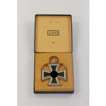 Eisernes Kreuz 2. Klasse 1939, Hst. L55 (!), im LDO-Etui L/55 (Wächtler & Lange, Mittweida)