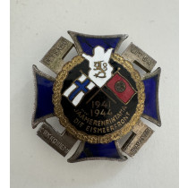 Eismeerfront Kreuz 1941 44 (schwarz) Kriegsgefangenschft (!), Jäämerenrintama Die Eismeerfront - Petsamo - Litsa - Kirkkoniemi - Linahamari