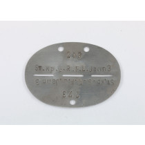 Erkennungsmarke, Stabs Kompanie Grenadier Regiment F.L. Jahn 3