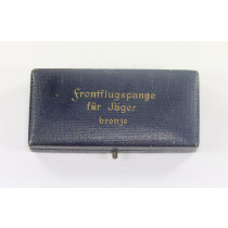 Etui für eine Frontflugspange für Jäger in bronze