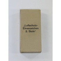 Etui Luftschutz-Ehrenzeichen 2. Stufe