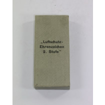 Etui Luftschutzehrenzeichen 2. Stufe