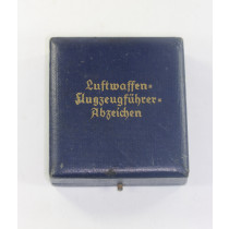 Etui Luftwaffen Flugzeugführer Abzeichen