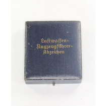 Etui Luftwaffen Flugzeugführer Abzeichen