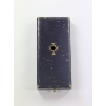  Etui Mutterkreuz in Gold, Werner Redo, Saarlautern