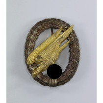 Fallschirmschützenabzeichen der Luftwaffe, FLL, Buntmetall