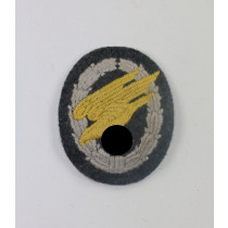 Fallschirmschützenabzeichen der Luftwaffe, Stoff gefüttert (!)
