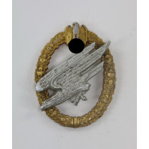 Fallschirmschützenabzeichen des Heeres, C.E. Juncker, Berlin (Aluminium)