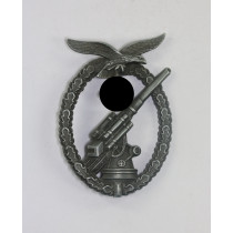  Flak Kampfabzeichen der Luftwaffe, Ball Hinge (Kugel Bock), Buntmetall