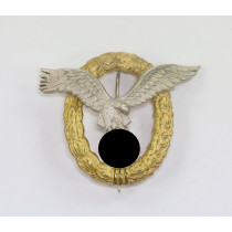Flugzeugführer- und Beobachterabzeichen (Doppelabzeichen), Friedrich Linden, Lüdenscheid (FLL)