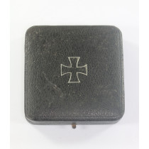 Frühes Etui Eisernes Kreuz 1. Klasse 1939, flacher Deckel