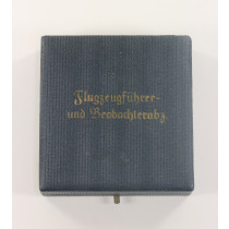 Frühes Etui Flugzeugführer- und Beobachterabz. (Doppelabzeichen)