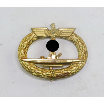 Frühes U-Bootskriegsabzeichen 1939, Hst. Schwerin Berlin68 (Typ 1.1)