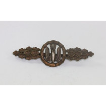 Frontflugspange für Kampfflieger in Bronze, Kriegsgefangenschft (!)