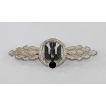 Frontflugspange für Kampfflieger in Silber, Hst. G.H. Osang Dresden