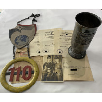 Gruppe Ehrenpokal für besondere Leistungen in Luftkrieg, Fernaufklärer beim Oberbefehlshaber der Luftwaffe, Hans Bölting
